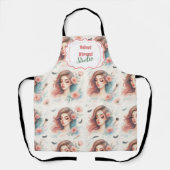 Watercolor Lash Artist エプロン (正面)