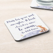 Watercolor Le Petit王子小さい王子 コースター (左側)