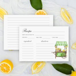 Watercolor lemon citrus Bridal shower