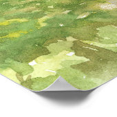 watercolor Lighthouse ポスター (角)