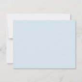 Watercolor Lobster Coastal Flat Note Card ノートカード (裏面)