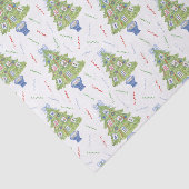 Watercolor Mahjong Christmas Tree 薄葉紙 (詳細)