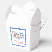 Watercolor Mahjong Tiles & Bows Enclosure フェイバーボックス (オープン)