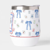 Watercolor Mahjong Tiles & Bows Party (左面)