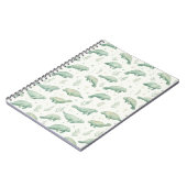 Watercolor Manatee Notebook ノートブック (左側)