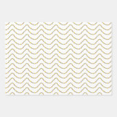 Watercolor Mardi Gras Beads ラッピングペーパーシート (正面3)