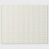 Watercolor Mardi Gras Beads ラッピングペーパー (フラット)