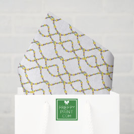 Watercolor Mardi Gras Beads 薄葉紙