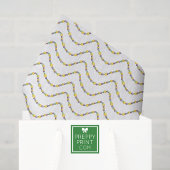 Watercolor Mardi Gras Beads 薄葉紙