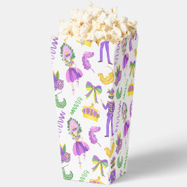 Watercolor Mardi Gras Party フェイバーボックス