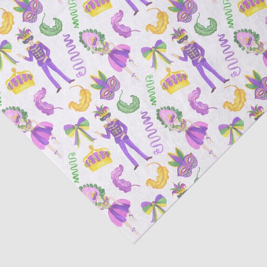 Watercolor Mardi Gras Party 薄葉紙 (詳細)