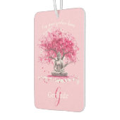 Watercolor Meditating Buddha Personalized カーエアーフレッシュナー (左)