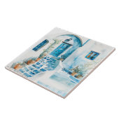 Watercolor Mediterranean  タイル (側面)