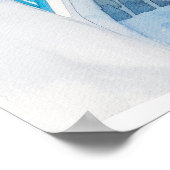 Watercolor Mediterranean ポスター (角)