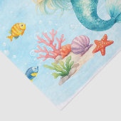 Watercolor Mermaid Birthday 薄葉紙 (詳細)