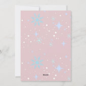 Watercolor "Merry Christmas" Gifts Greeting シーズンカード (裏面)