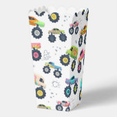 Watercolor Monster Car Trucks kids フェイバーボックス (裏面)