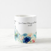 Watercolor mosque Ramadan mubarak Mug コーヒーマグカップ (中央)