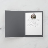 Watercolor Mother Duck Baby Chicks カード (内部)