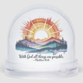 Watercolor Mountain Sunrise Bible Verse (裏面)