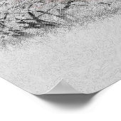 Watercolor Mt. Fuji & Japanese Pagoda – Japan Land ポスター (角)