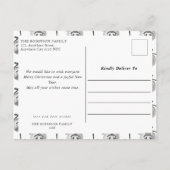 Watercolor Nativity Merry Christmas Ornament シーズンポストカード (裏面)