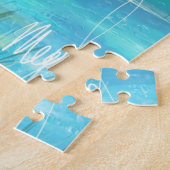 Watercolor Nature Sunrise Puzzle ジグソーパズル (側面)