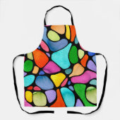 Watercolor Neurographic Art エプロン (正面)