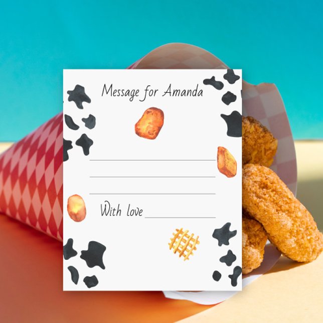 Watercolor nuggets birthday time capsule message (クリエイターアップロード済み)