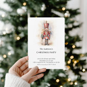 Watercolor Nutcracker Christmas Party  招待状