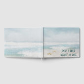 Watercolor Ocean and Starfish ゲストブック (全面)