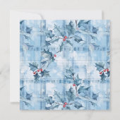 Watercolor oh deer baby boy shower thank you サンキューカード (裏面)