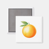 Watercolor Orange マグネット (正面/裏面)