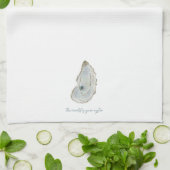 Watercolor Oyster キッチンタオル (折り畳み)