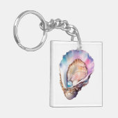 Watercolor Oyster キーホルダー (正面左)