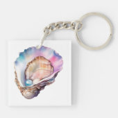 Watercolor Oyster キーホルダー (裏面)