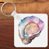 Watercolor Oyster キーホルダー (正面)
