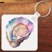 Watercolor Oyster キーホルダー (裏面)