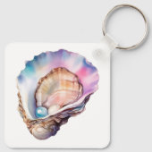 Watercolor Oyster キーホルダー (裏面)