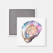Watercolor Oyster マグネット (正面/裏面)