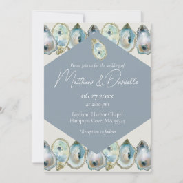 Watercolor Oyster 招待状