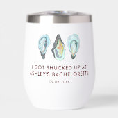 Watercolor Oyster Coastal Seaside Bachelorette (正面)