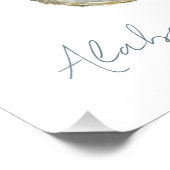 Watercolor Oysters- Customizeable Vertical Design フォトプリント (角)