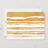 Watercolor Palm Treeの動きの発表 招待状 (裏面)