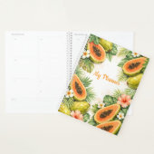 Watercolor Papaya Planner プランナー手帳 (ディスプレー)