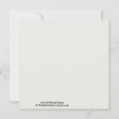 Watercolor Pastel Brushstrokes On Cloud White カード (裏面)