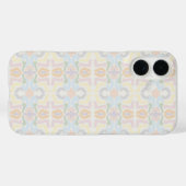 Watercolor Pastel Brushstrokes On Cloud White Case-Mate iPhoneケース (裏面 (横))