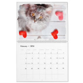 Watercolor Pets Calendar Dogs, Cats, Birds & More カレンダー (2月 2026)