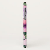 Watercolor petunia flowers Case-Mate iPhoneケース (裏面/左)