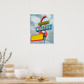 Watercolor Phoenix Motel ポスター (キッチン)